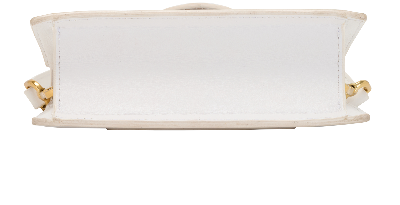 The Bambino, &pound;175, Handbags, White, Leather, Top view